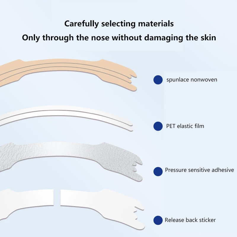 شرائط الأنف المناسبة للمساعدة على التنفس ، وقف الشخير لصاقة الأنف ، نوم جيد ، نوم أسهل ، Decive ، 10 *