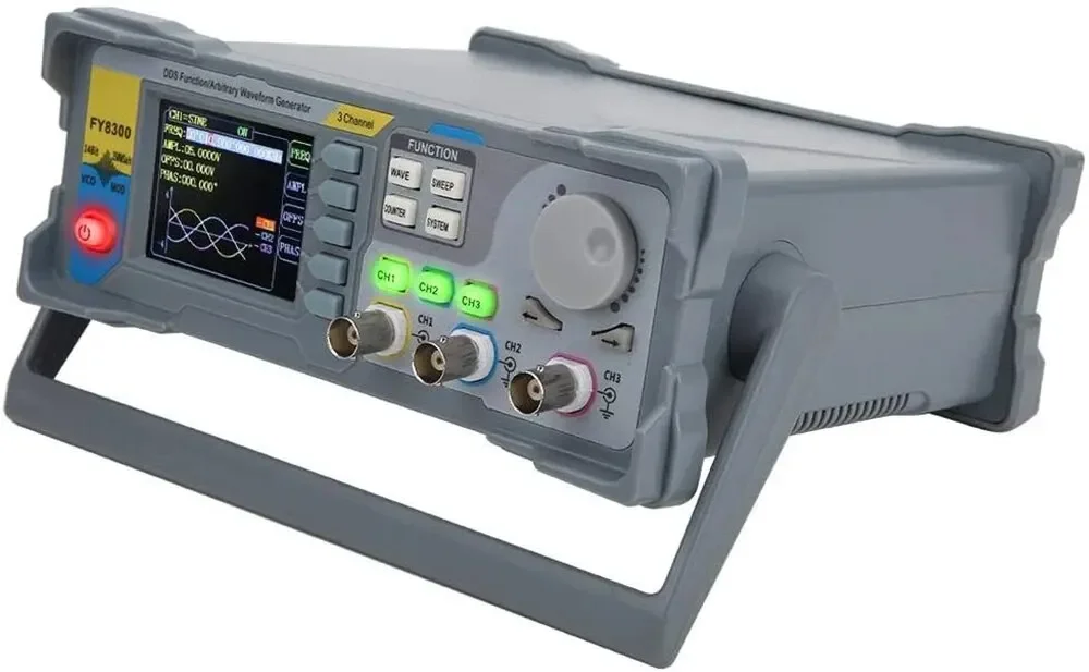 FeelTech FY8300/FY8300S 20/30/40/60M Digital 3 Channels Signal Generator DDS/VCO/Sweep Function Arbitrary Waveform 4-Ch TTL