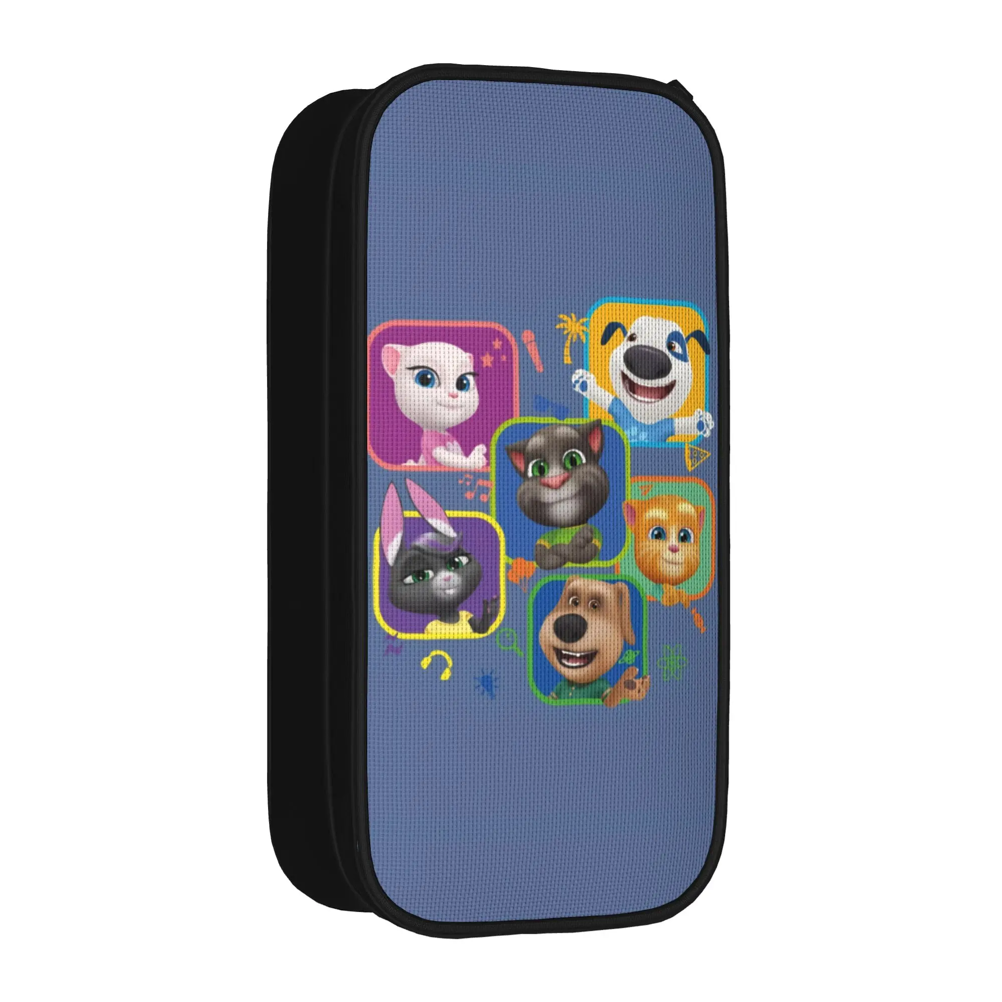 T-Talking T-Tom And F-Friends Pencil Case Creative   Pen Bag Kids Large Storage School Supplies Gifts Pencilcases