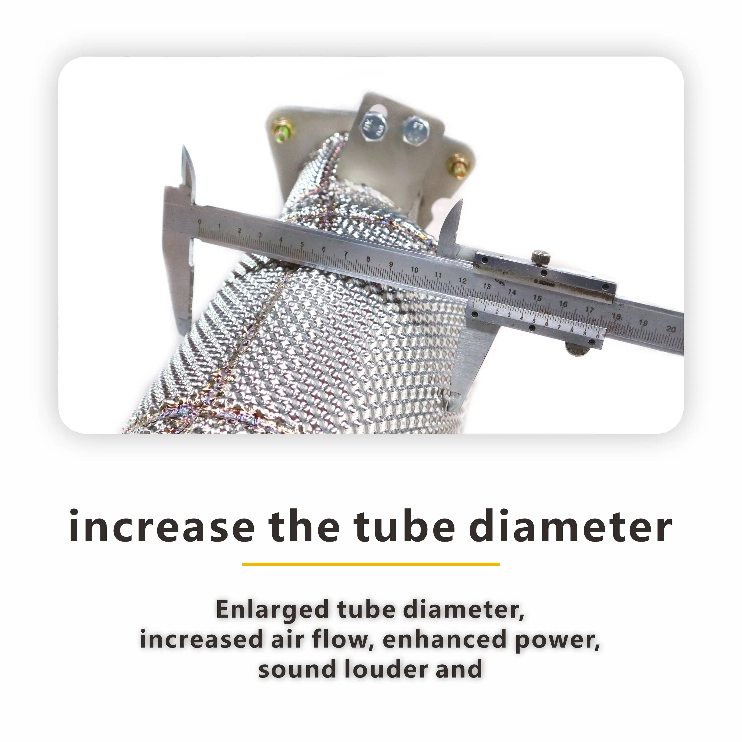 MANX Tubo risonante SUS304 di alta qualità + Downpipe - Per sistema di scarico Range Rover Sport 3.0T, aggiornamento dello scudo termico gratuito