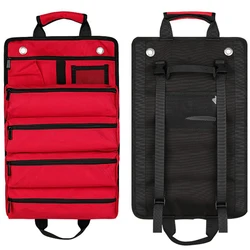 1pc Tool Roll,Rolling Tool Bag ,Heavy Duty Roll Up Tool Bag,Carpenter Tool Bag,Tool Roll Organizer For Mechanic, Electrician