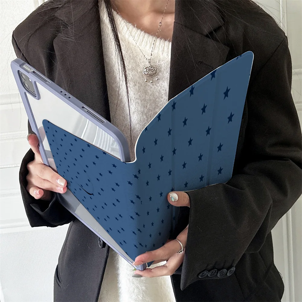 

360 ° Rotating Foldable Case to Easily Protect Your Pad: Compatible with iPad Air 6,Air 5,4,10,2024,air m3/a16 2025