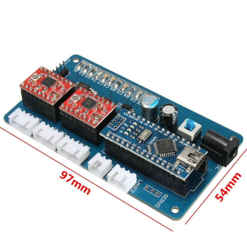 Software Laser Engraving Machine Control Panel