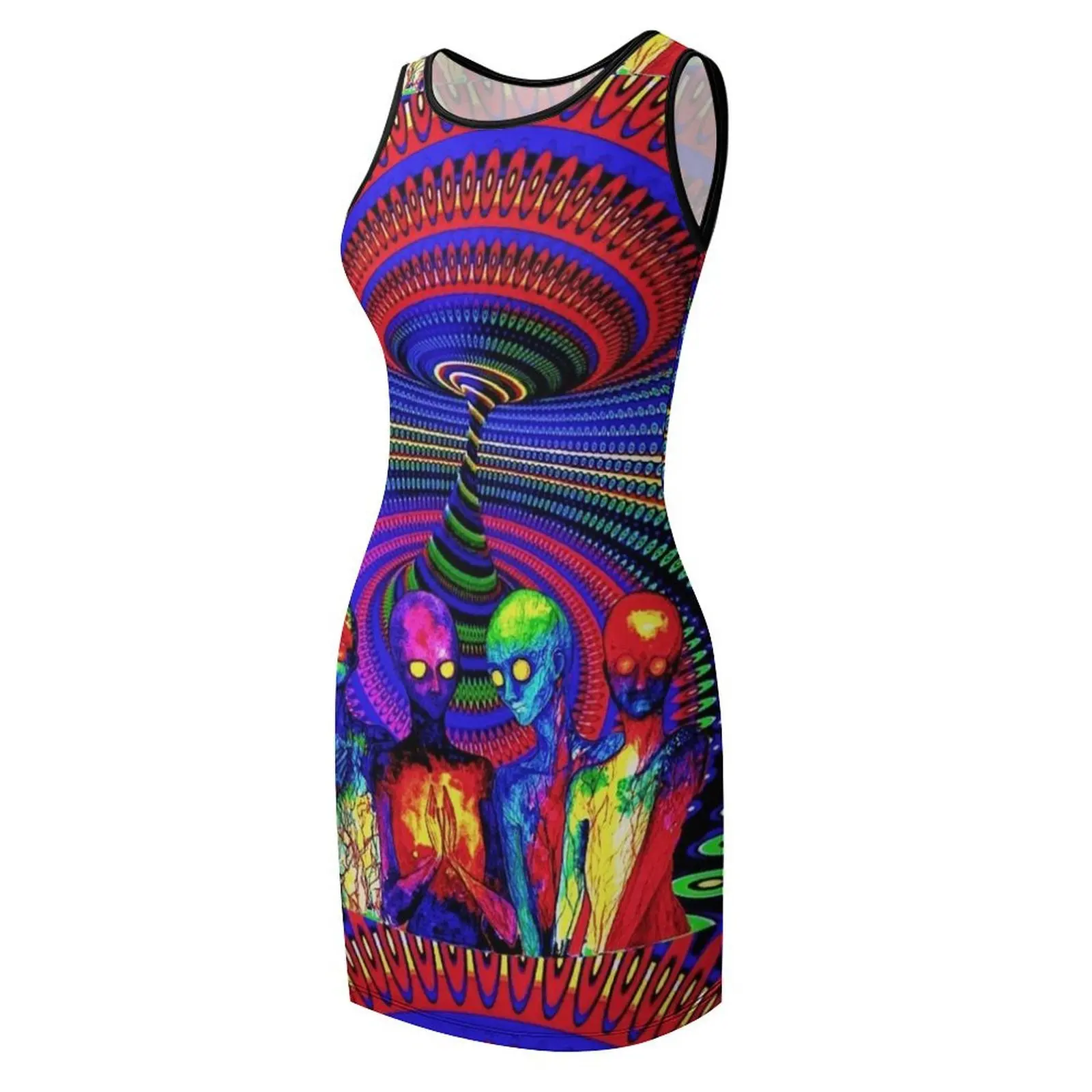 أفضل بائع فستان الشمس بدون أكمام باللون الرمادي من Alex ملابس نسائية فستان صيفي نسائي 2025 فساتين صيفية للسيدات 2025