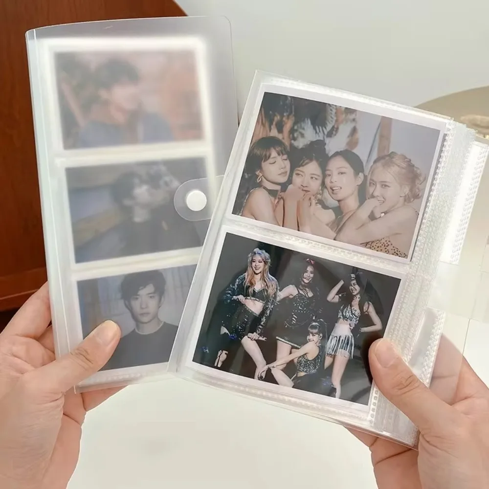 Transparent Photo Album 3/4/5/6/7 Inch Waterproof Kpop Photocard Holder Large Capacity Idol Star Card Collect Book Birthday Gift