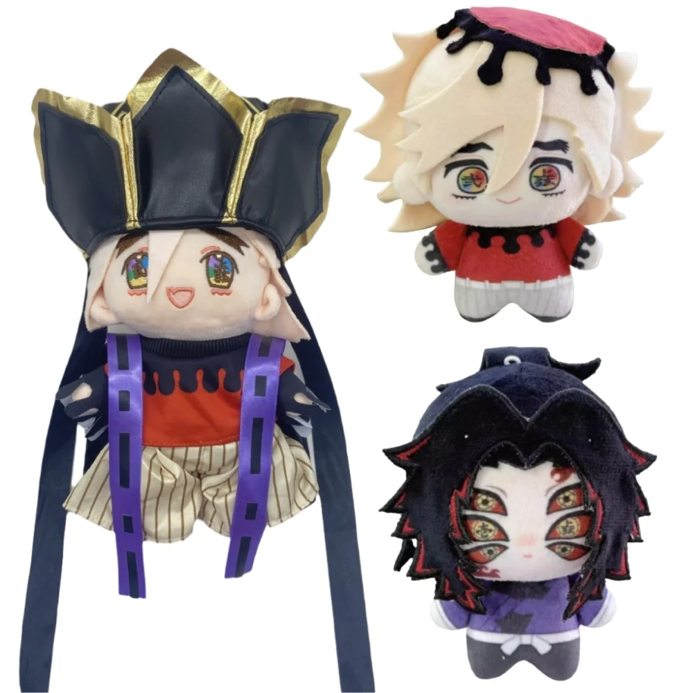 

Hot Demon Slayer Kimetsu no Yaiba Kokushibo Plush Doll Pendant Douma Cosplay Stuffed Toy For Anime Fans
