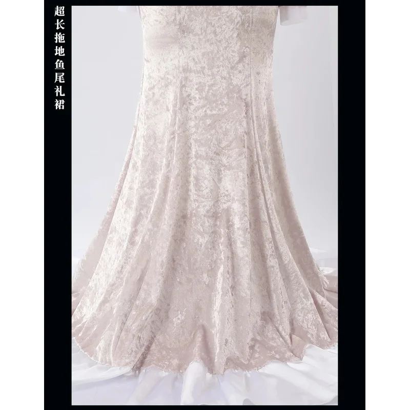 Аниме Мизи Круглый 5, Косплей Костюм Парик Белые Длинные Платья Для Женщин Хэллоуин Вечеринка Карнавал Ролевая Игра Мизи Розовый Синий Парик