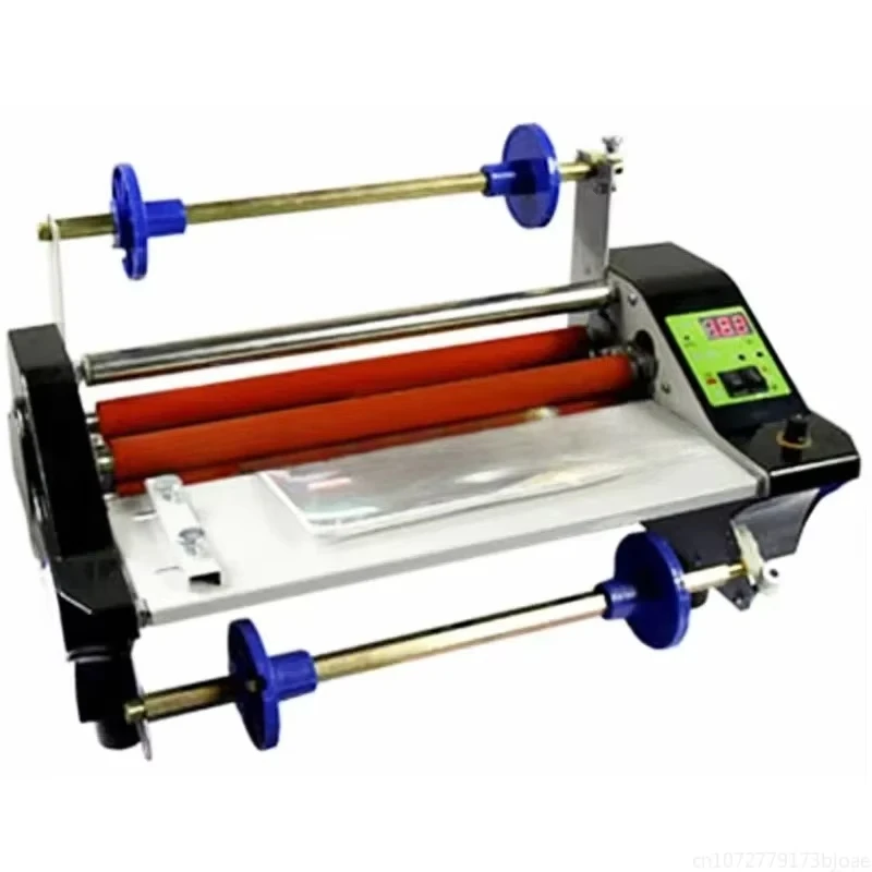 Single Side Electric Laminator Machine for Hot Cold Film Photo Book Sticker Label Encapsulation Electric Photo Laminator