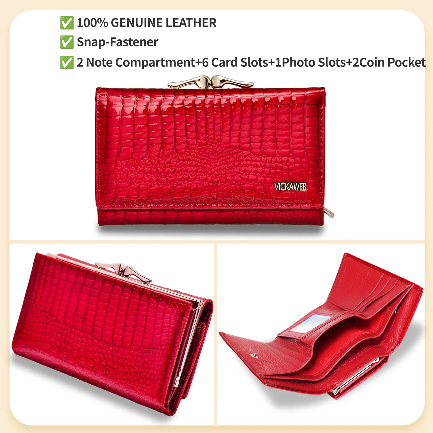 Women Wallet Small Short Genuine Leather Wallet Female Alligator Hasp Coin Purse Women Purses Mini Womens Wallets And Purses