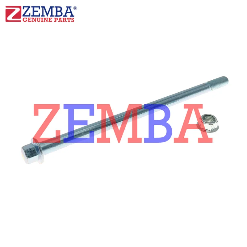 FRONT WHEEL AXLE WITH NUT M10x190MM FOR CRYPTON T105 JY110