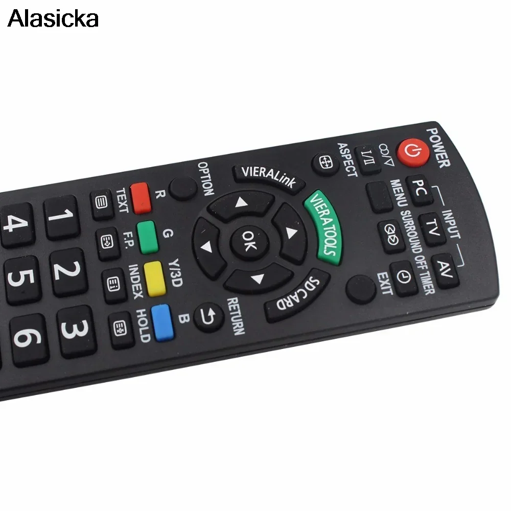 Remote Control Replacement for Panasonic National TV N2QAYB000752 N2QAYB000753 N2QAYB000352 N2QAYB000487 N2QAYB000572 EUR7628030
