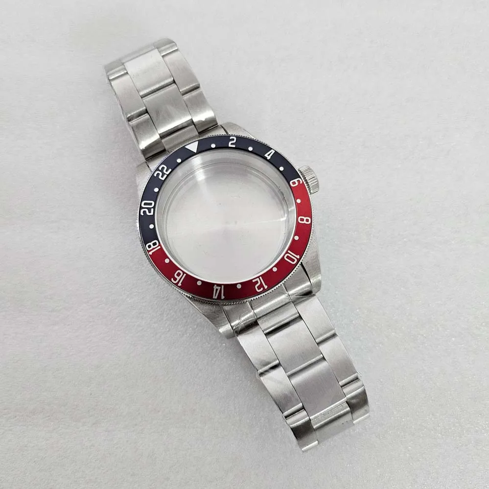 อุปกรณ์เสริมนาฬิกาสแตนเลส 39 มม.ผู้หญิง 316 สแตนเลสสตีลกระจกแร่เหมาะสําหรับ nh35/36 การเคลื่อนไหว