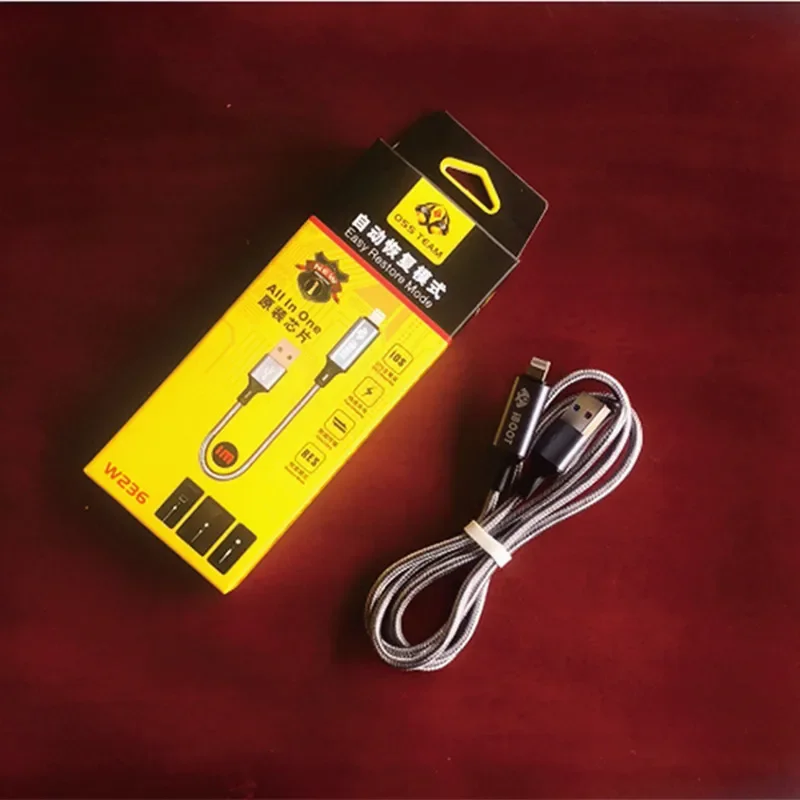 OSS W236 TEAM Tool Sets Exclusive Brush Tool For IOS System Boot Cable Auto-Restore For IPad IPod IPhone 5S-14 pro max