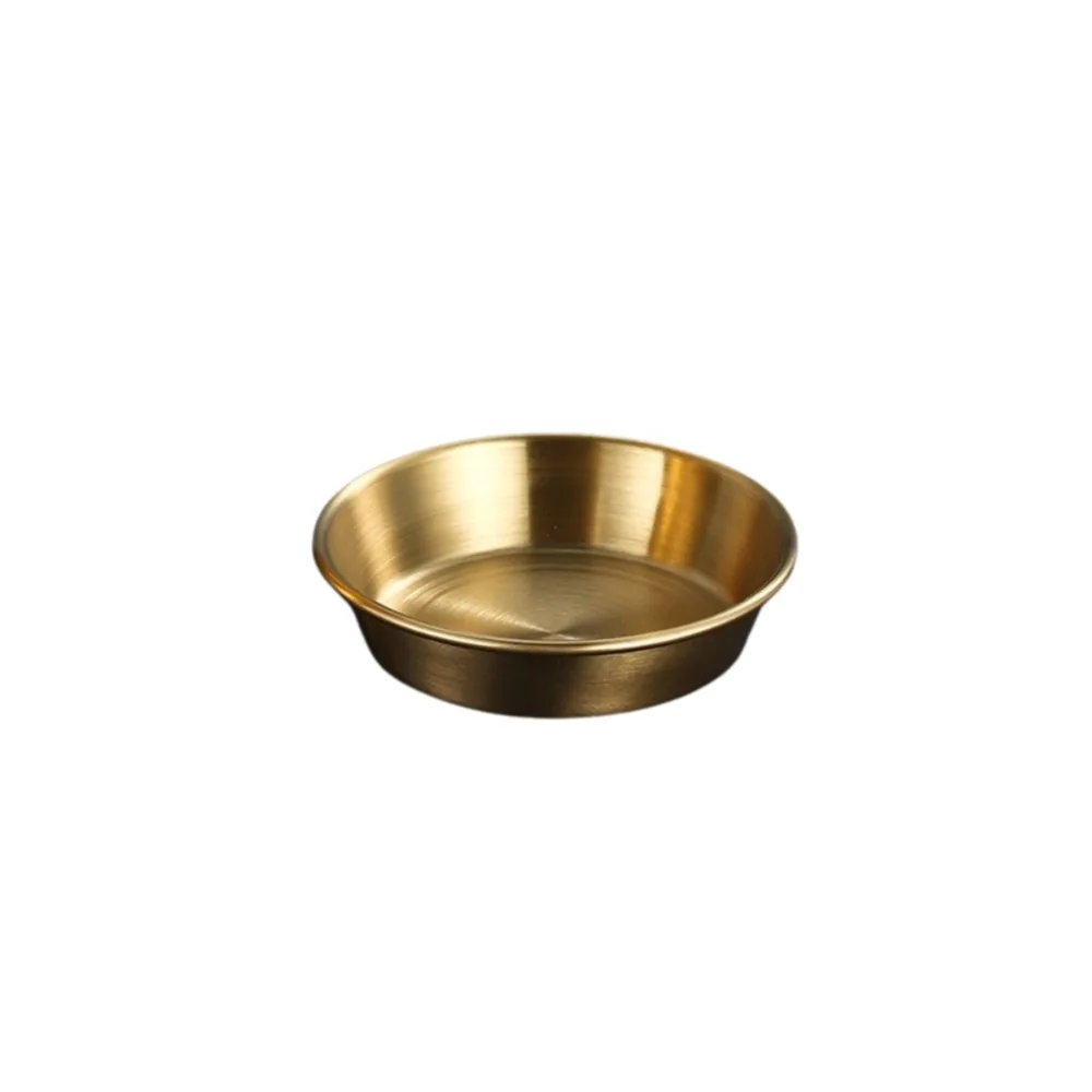 

3pcs Stainless Steel Barbecue Sauce Cup Thickening Anti Fall Hot Pot Dipping Bowl Durable Household Seasoning Dish Restaurant
