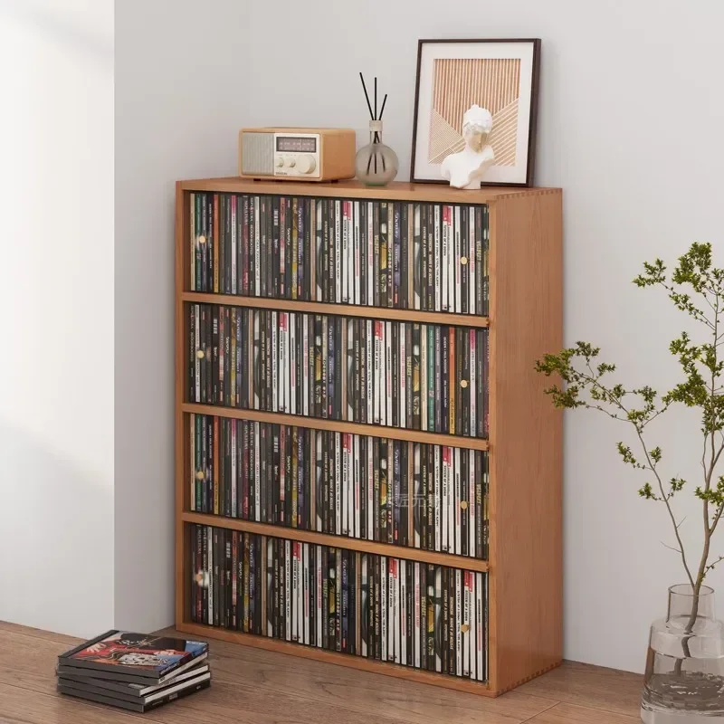 Solid wood dust CD holder DVD...