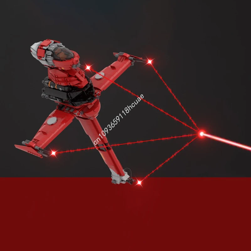 

1427 шт. MOC Blade Wing B-Wing прототип звезды боевые строительные блоки Рождественский подарок DIY ремесленный проект идеальные творческие семейные