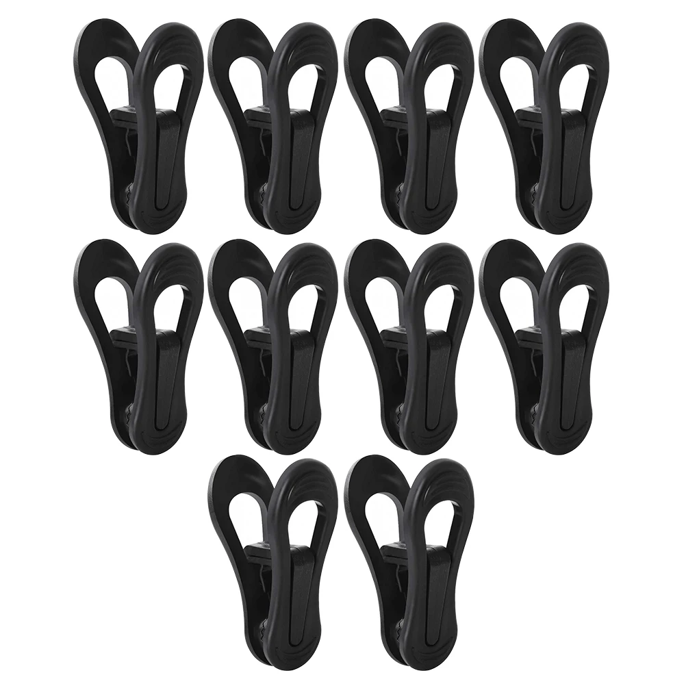 

10 Pcs Anti-slip Towel Clip Mini Clothes Pegs Hanger Clips for Trousers Pants Laundry Hanging Plastic
