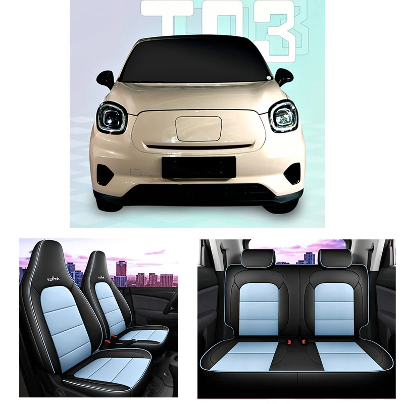 Designed Specifically for the Leapmotor T03, Five-Seat Car Seat Covers