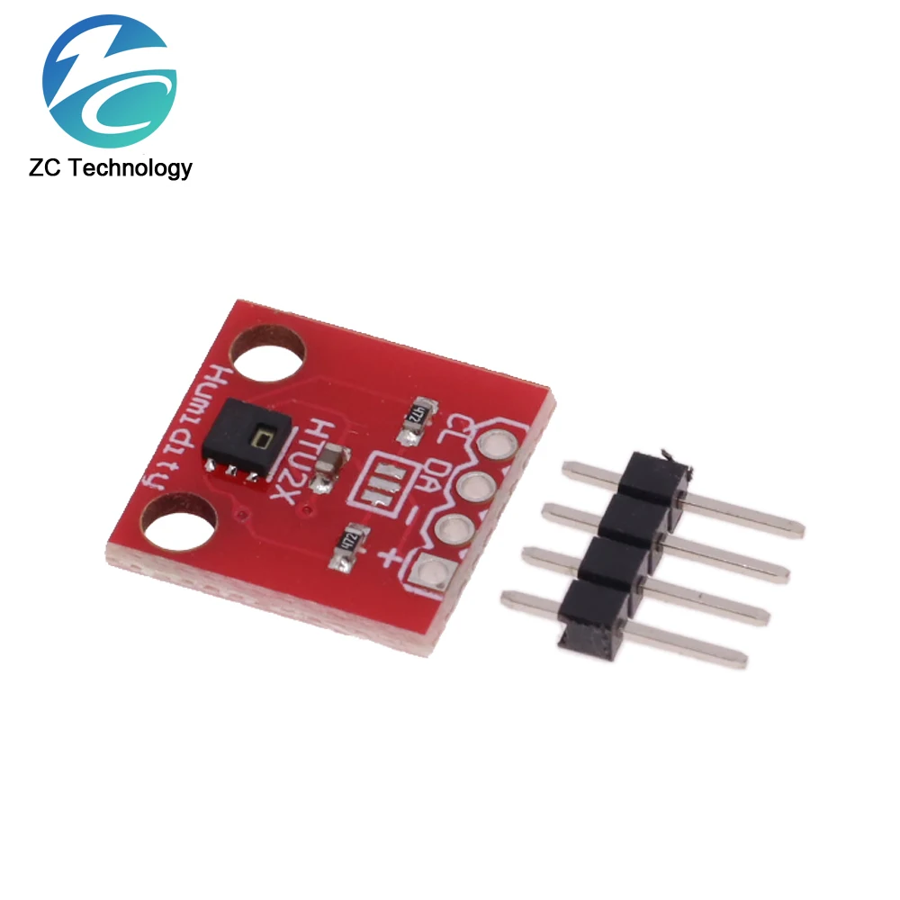 Temperature Humidity Sensor GY-213V-HTU21D HTU21D I2C Replace SHT21 SI7021 HDC1080 Module