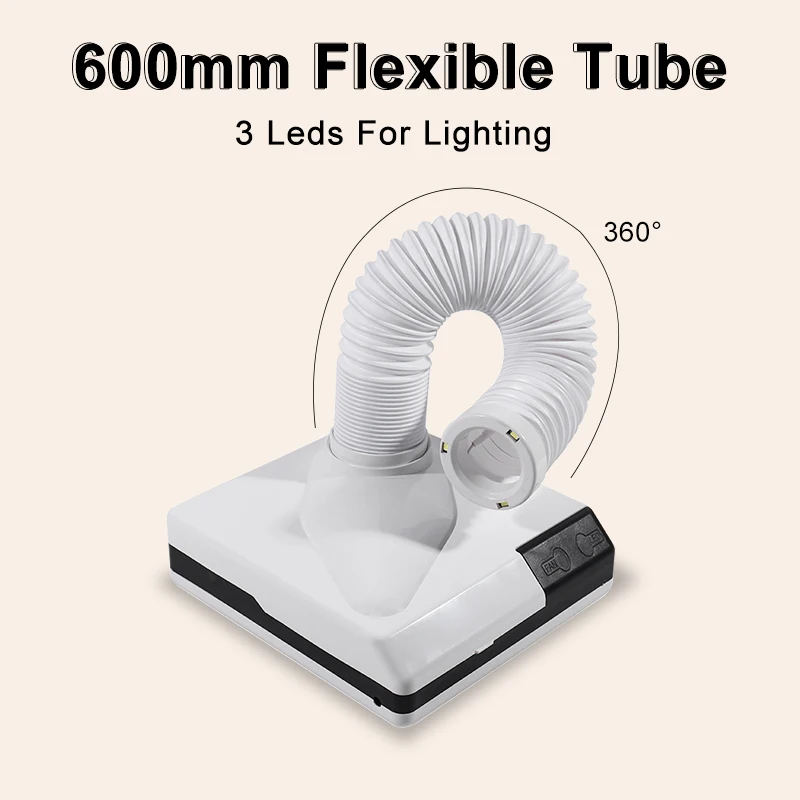 صالونات تجميل بالشفط أداة مكنسة كهربائية قوية مع فلتر ليد صالونات تجميل بالشفط فن الأظافر