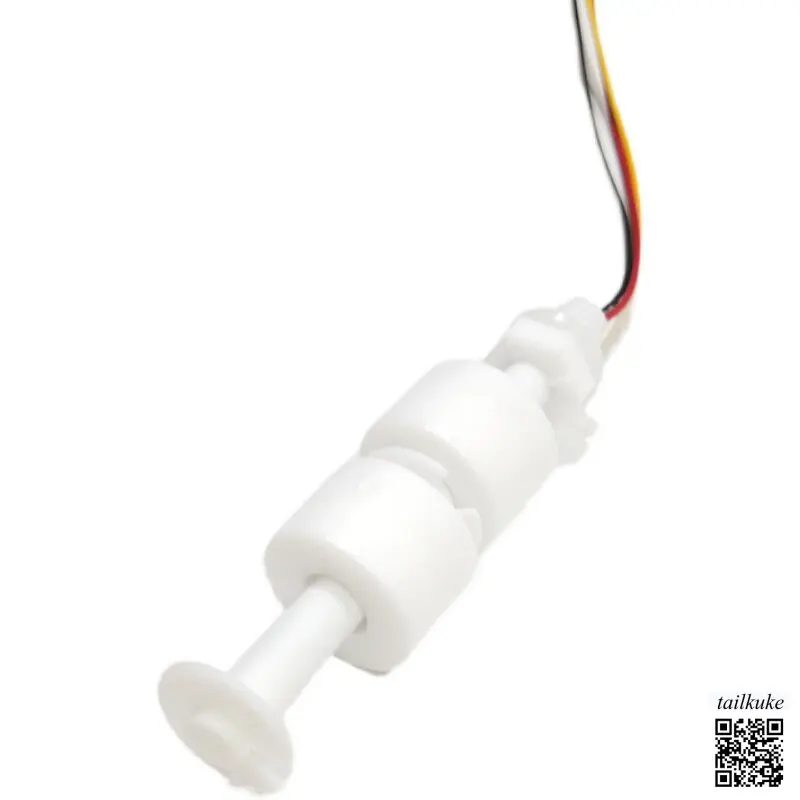 0-110V Float Switch Water Level Switch Liquid Level Controller Dual-Float, Acid Alkali Resistant