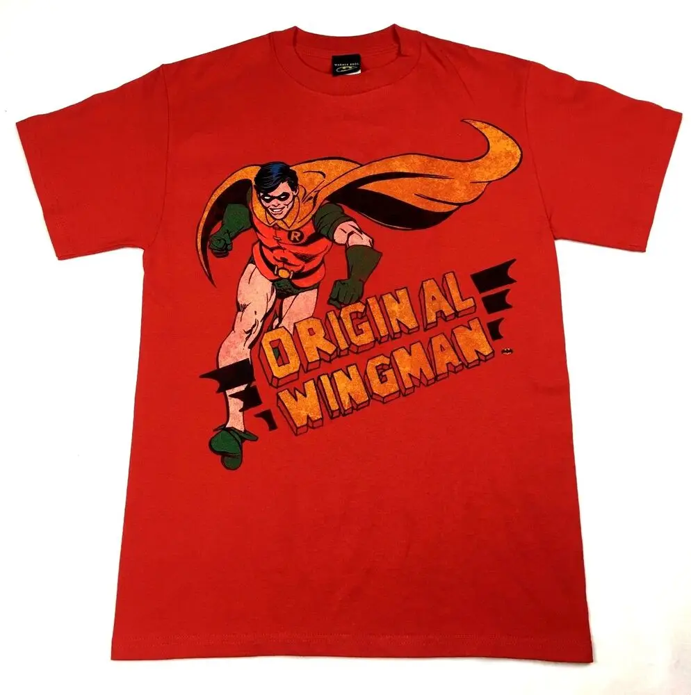 Robin "Original Wingman" T-Shirt offiziellen Erwachsenen rot