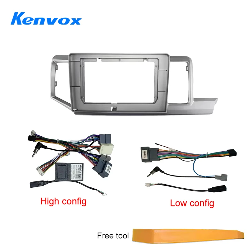 Android Car Radio Installation Fascia Frame Canbus For Honda Stepwgn Stepwagon 2009-2015 GPS Multimedia Panel Dash Mount Kit