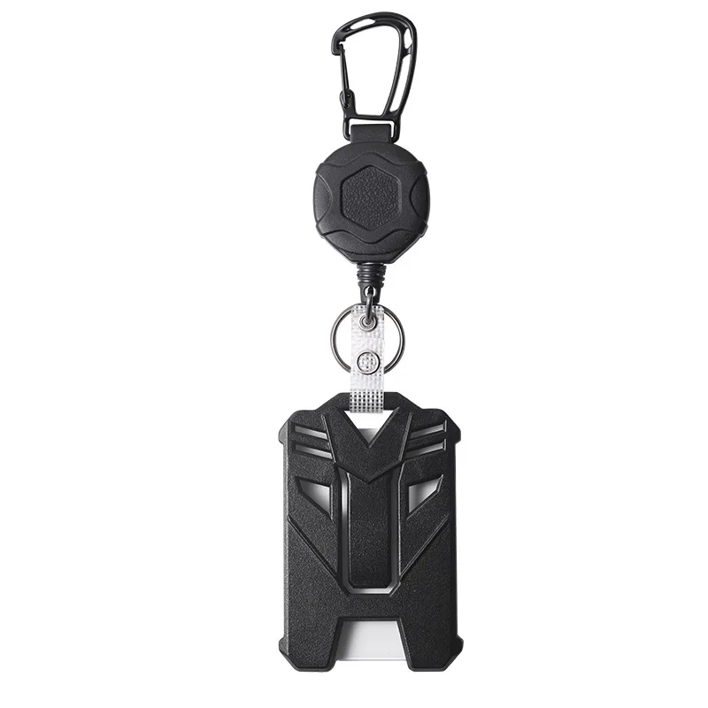 Badge Reel Clip Credit Card Cover Bus Card Cover Case Retractable Badge Holder Badge Clip Heavy Duty ID Holder