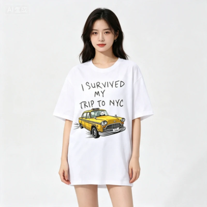 Tom Holland Same Style I Survived My Trip To NYC T Shirt Men The Physics Is Theoretical But The Fun Is Real Graphic Tees Male