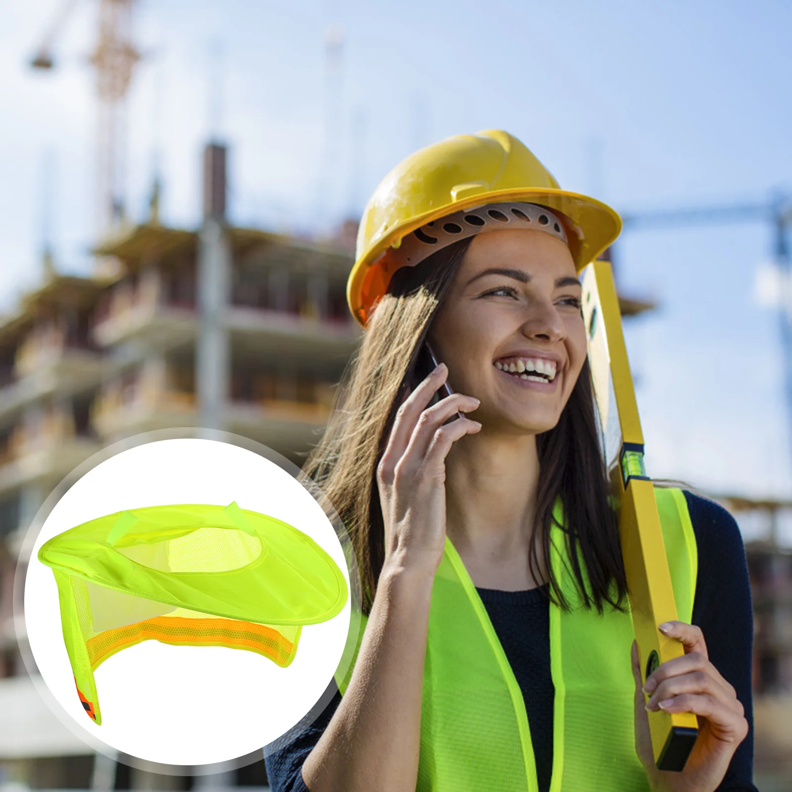 Hard Hat Brim Liners Cap Holder Cover Construction Site Hardhat Sun Visor