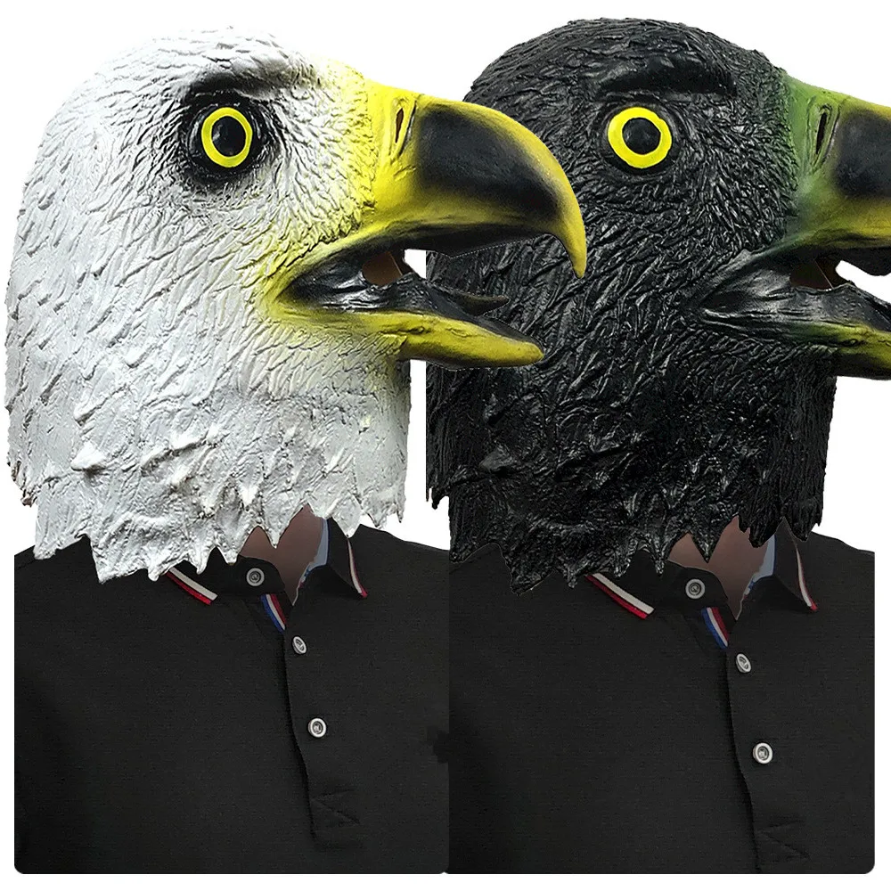 Adlermaske Halloween-Party Cosplay Maskerade Papageien-Vogelmaske Lustige Tiermasken für Partys – Detail 6
