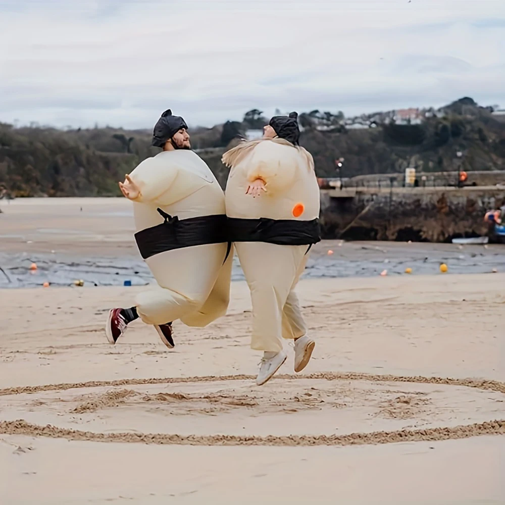 

Надувной костюм для взрослых, борцовский сумо, надувной костюм, костюм сумо, надувные костюмы на Хэллоуин, надувной костюм