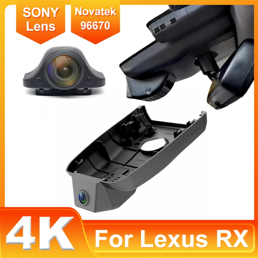 Dash Cam Camera Car DVR Recorder For Lexus RX 200t 300 for Lexus RX 350 for Lexus RX 450h for Lexus RX AL20 2016-2022 Dashcam 4K