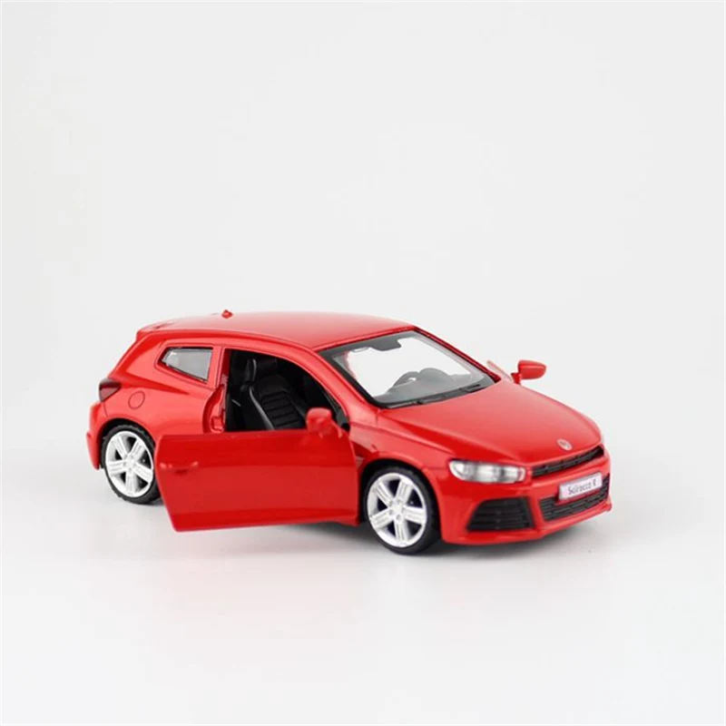 New 1:38 Scirocco Alloy Car Model Diecast Metal Toy Mini Vehicles Car Model Miniature Scale High Simulation Collection Kids Gift