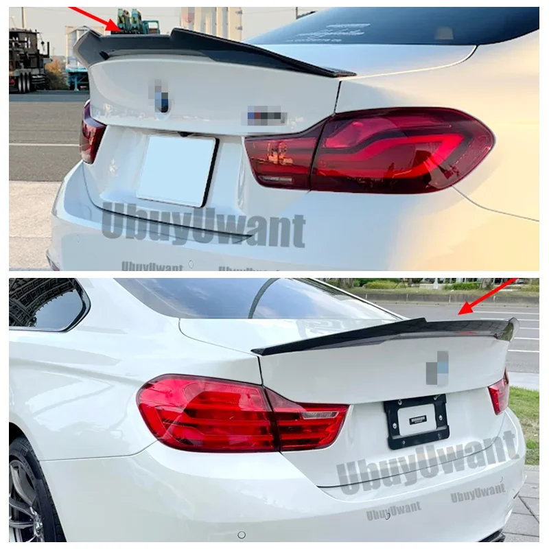 

Для BMW M4 F82 Coupe PSM стиль спойлер из углеродного волокна автомобильный задний багажник крыло 2014-2020