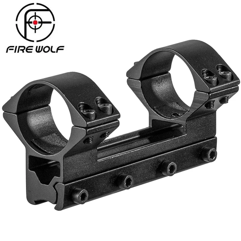 

30mm One Piece High Profile circular Dovetail Scope Mount Rings Adapter W 11mm Long 100mm