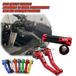 For Aprilia RSV 1000 Tuono/MILLE/R SL1000 Falco Caponord Dorsoduro 1200 Motorcycle Adjustable Brake Clutch Levers Handle Grips