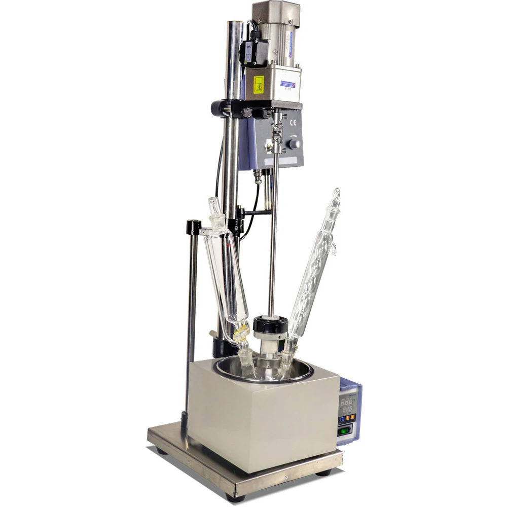 

Lab 2L Single Layer Reaction Vessel with Heating Bath for Distillation Solution