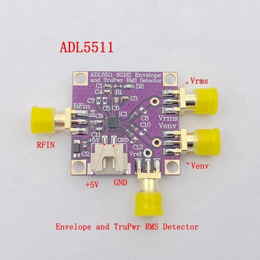 ADL5511 AM Demodulator & RMS Detector | 6GHz High-Frequency RF Signal Detection Module