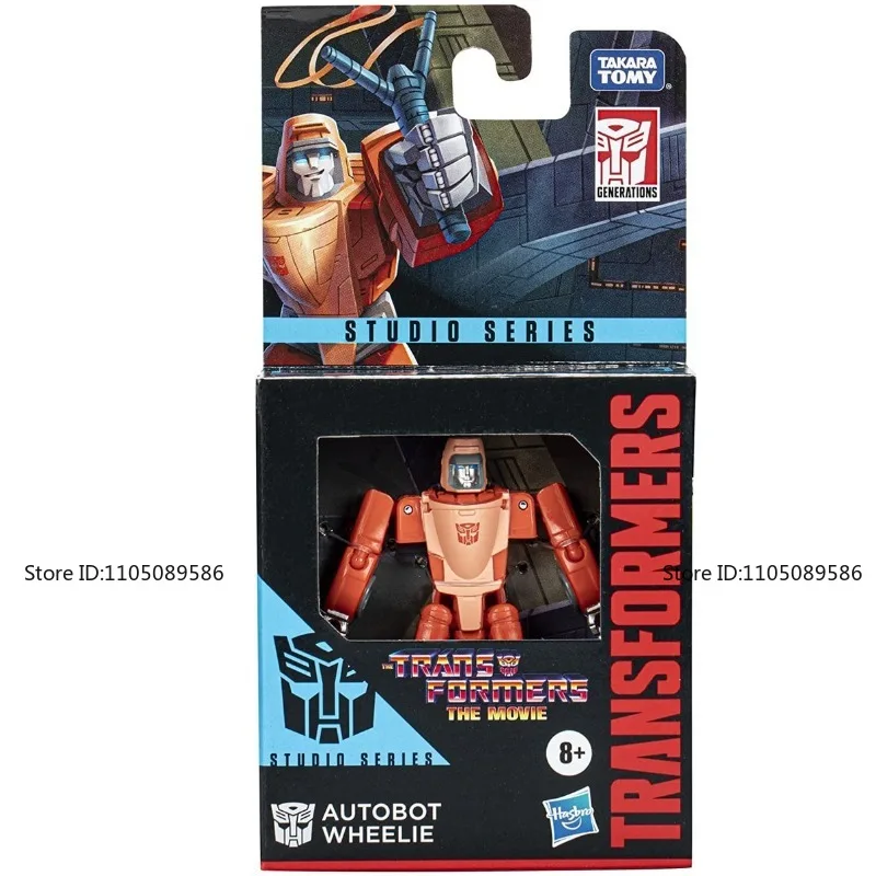 Figurki Transformers SS Class Cr Wheelie Cool Dolls z filmu, oryginalne postacie, prezenty urodzinowe, zabawki świąteczne, ruchome modele - dostępne od ręki.