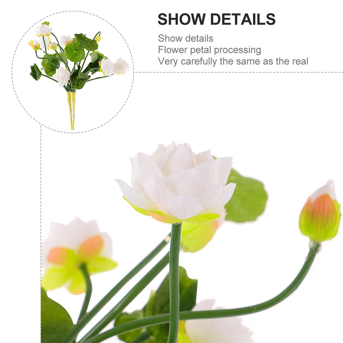 

2Pcs Artificial Lotus Flower Light Pink Silk Flower Home Decor Fake Flowers Arrangement for Office Table Bedroom Balcony