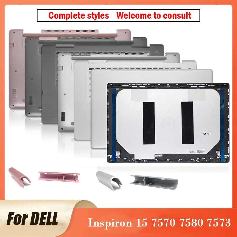 

NEW Original For Dell Inspiron 15 7570 7580 7573 Laptop LCD Bezel Cover Palmrest/Hinges Cover/Bottom Case 0G3CRP G3CRP Top Case