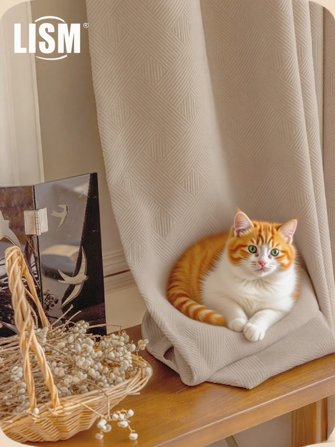 

New Woven Grid Chenille Blackout Curtains for Living Room Bedroom Solid Color Modern Minimalist Style Decor Custom White Tulle