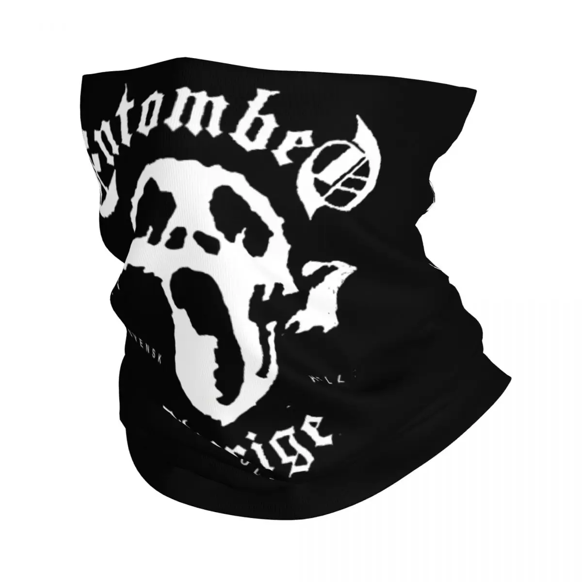 Increíble Bandana entomada para cuello, cubierta estampada para motocicleta, bufanda facial para Club, pasamontañas para montar, Unisex, adulto, a prueba de viento