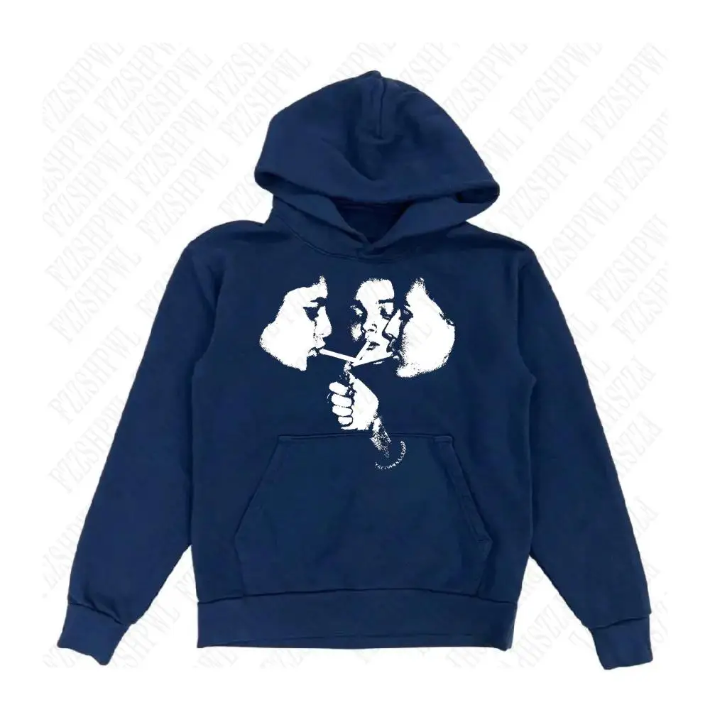 2026 heißer Trend 2000er Herrenmode Harajuku Gothic-Muster Sport-Hoodie Retro Punk Hip-Hop Casual Streetwear – Detail 9