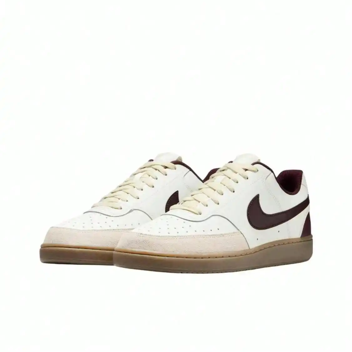 Nike Court Vision Low Sail, Comfortable And Versatile Thin-Soled, Slip-Resistant And Durable Low-Top Sneakers HV2530-101