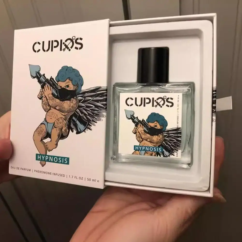50 مللي كيوبيد للرجال فرمون كولونيا عطر طويل الأمد عطر غني عالي الجودة Hombre عطر الجسم رذاذ زيادة السحر