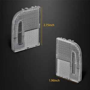 Dachdachlichtlinsenkarte, Overhead-Konsole, Deckenlampe für Honda Accord CR-V CRV Civic Fit HR-V Odyssey Insight, 2PCS 12 Hauptverkauf Leuchtturm Accord 2005 - №7