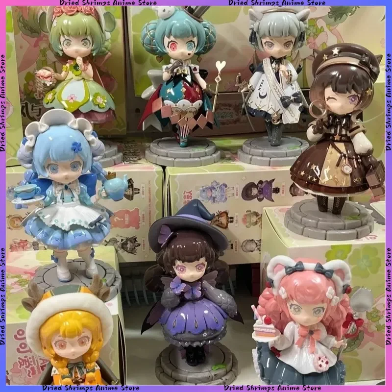 

Kokoya The L Egend Of Wind And Forest Kawaii Blind Box Kawaii Настольные украшения Декор Кукла Mystery Box Girl Surprise Toys Подарки