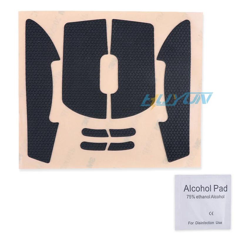 PP+ Texture Anti-slip Side Grip Tape Stickers For Logitech G PRO GPW Wireless Mouse
